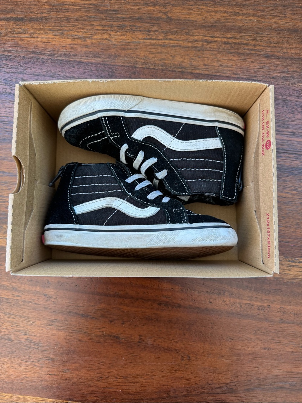 Vans Black High-Top 9.5T